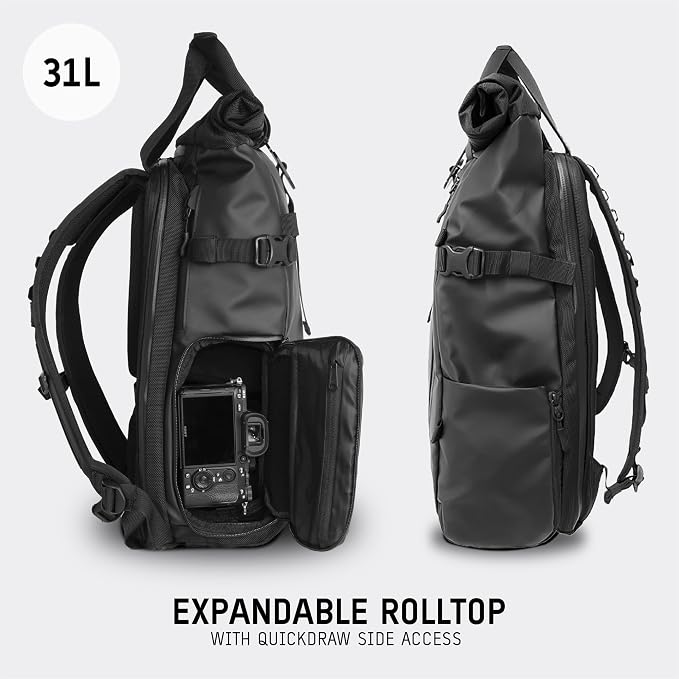 WANDRD PRVKE 31L, V3 Backpack: Weather-Resistant Travel & Camera Backpack - Image 2