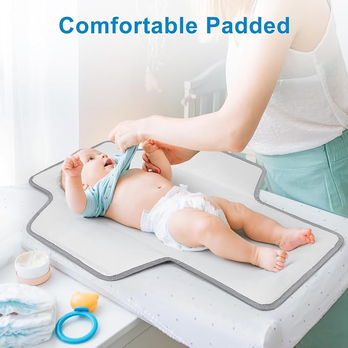 Accmor Portable Diaper Changing Pad, Waterproof Baby Changing Mat, Foldable - Image 3