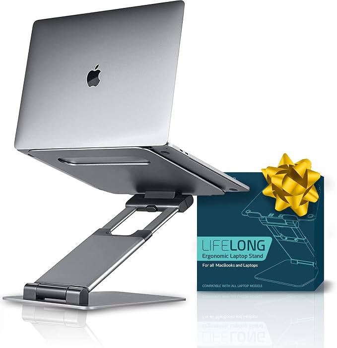 Lifelong Ergonomic Adjustable Laptop Stand by LIFELONG