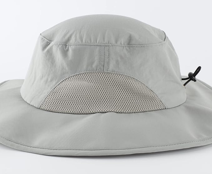 Home Prefer UPF50+ Mens Sun Hat Wide Brim Fishing Hat - Image 4