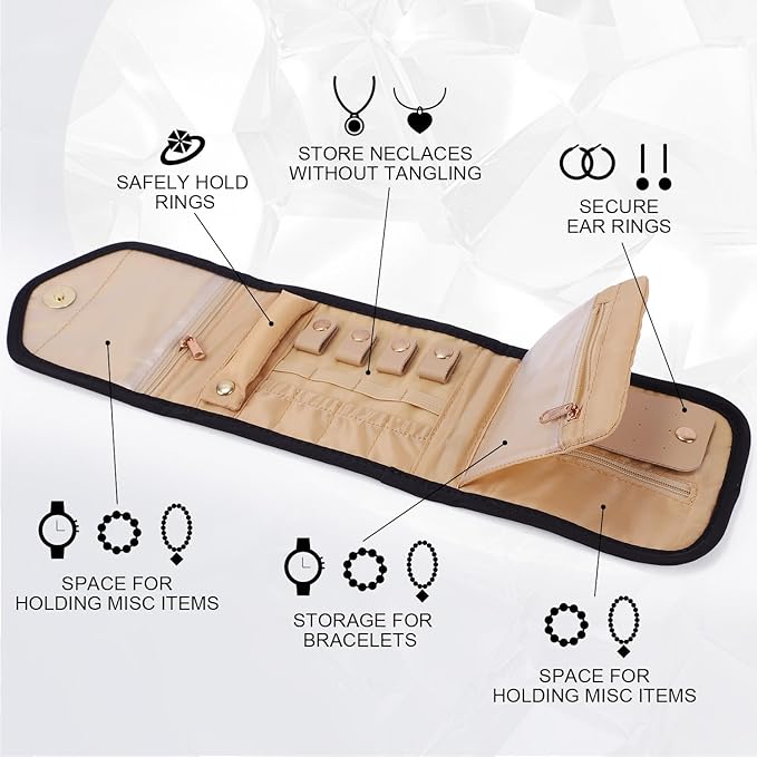 emissary Small Jewelry Travel Case Organizer - Image 2