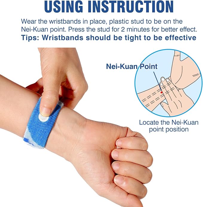 Motion Sickness Bands Anti Nausea Wristband - Image 3