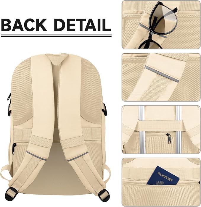 Lapsouno 15.6 Inch Laptop Backpack - Image 3
