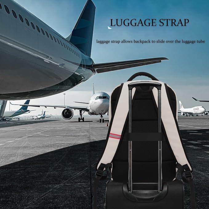 Laptop Backpack for Men, Large Anti-Theft Business Travel Backpack - Image 4