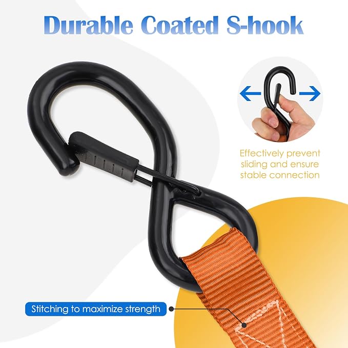 Ratchet Straps 4 Pack - Image 4