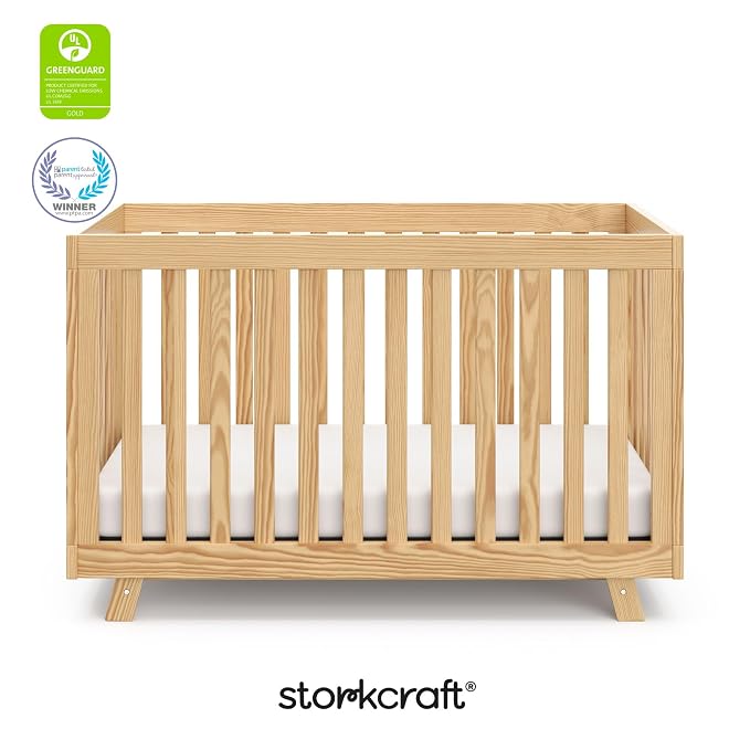 Storkcraft Beckett Grow-with-Me Convertible Crib – GREENGUARD Gold Certified - Image 8