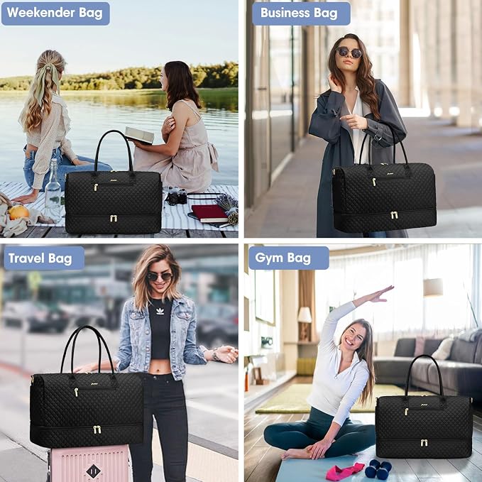 Travel Weekender Duffle Bag for Women - Image 7