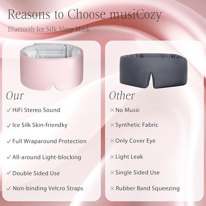 MUSICOZY Ice Silk Sleep Headphones - Image 8