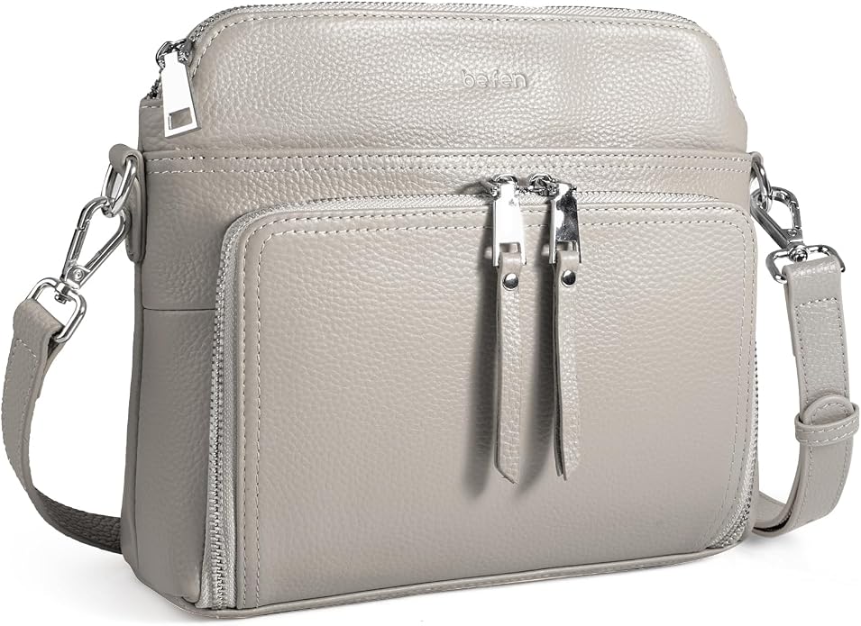 befen Genuine Leather Crossbody Purses by befen-