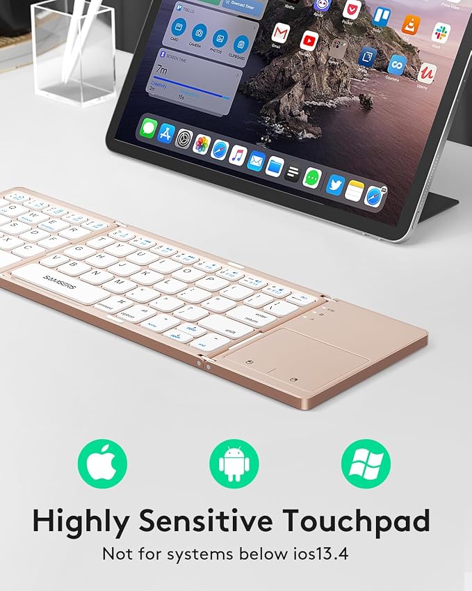Samsers Foldable Bluetooth Keyboard - Image 2