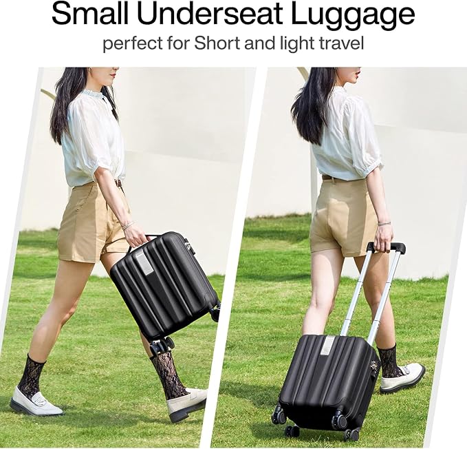 Hanke 14 Inch Underseat Carry On Luggage - Image 2