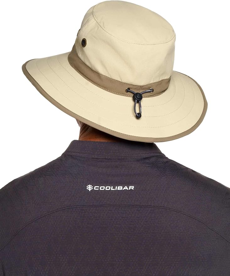 Coolibar UPF 50+ Men's Women's Matchplay Golf Hat - Image 6