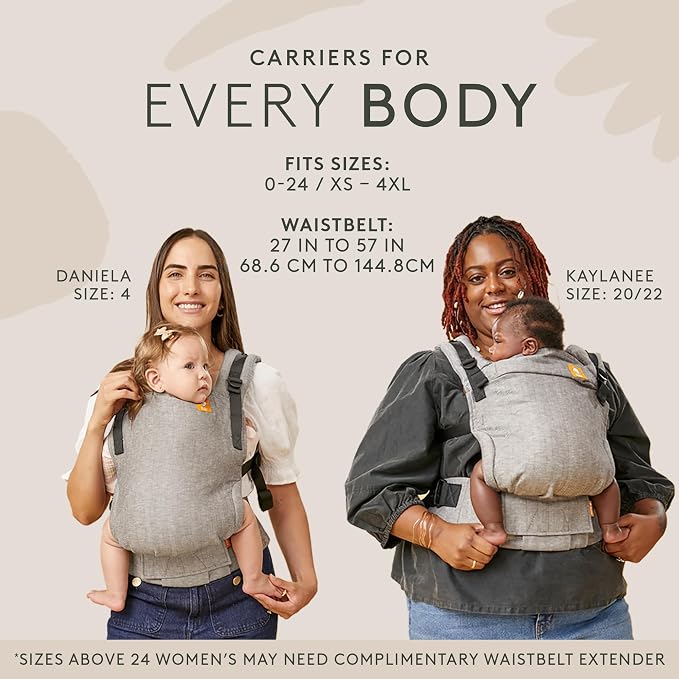 Baby Tula Cotton Free-to-Grow Baby Carrier - Image 3