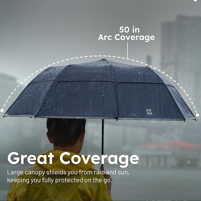 Weatherman Premium Collapsible Travel Umbrella - Image 6
