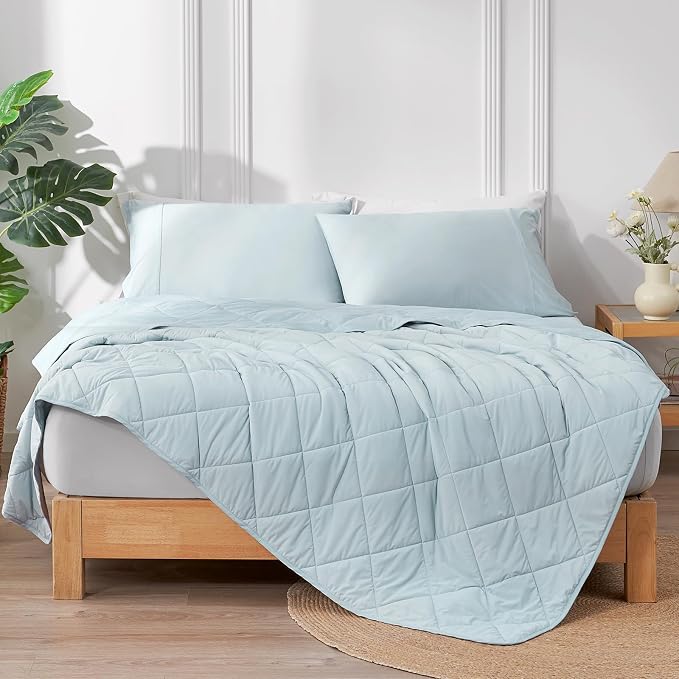 Cozy Bliss Cooling Blanket for Hot Sleepers, Q-Max 0.4 Cooling Comfort King Size - Image 4