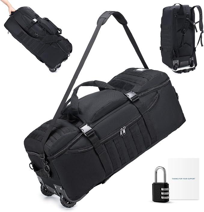 Tactical Travel Duffle Bag by SUCIKORIO