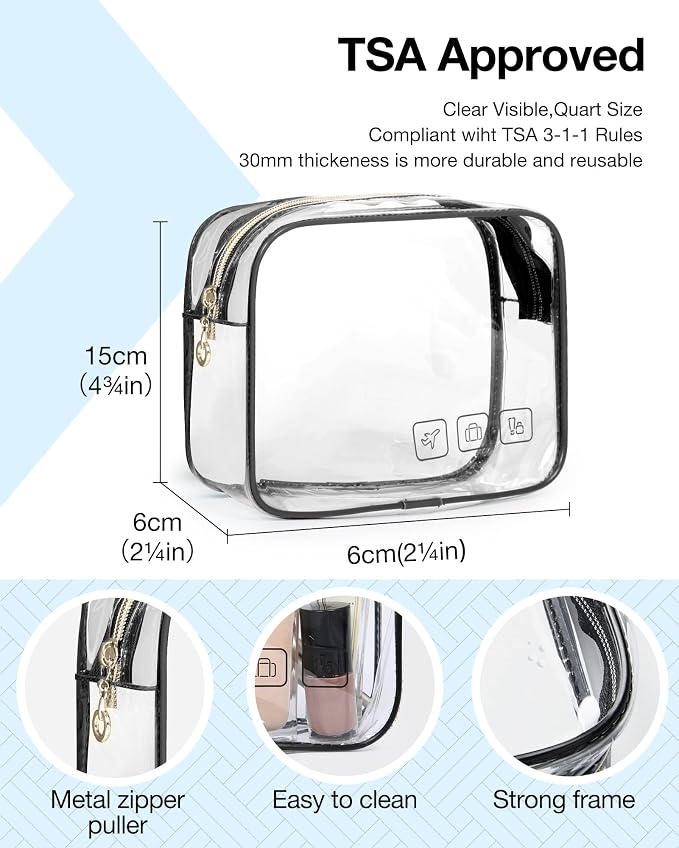 BAGSMART Toiletry Bag Hanging Travel Makeup Organizer - Image 5