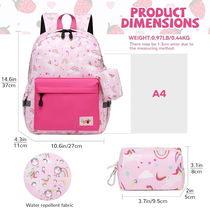 mygreen Toddler Backpack, Kids Backpack - Image 2