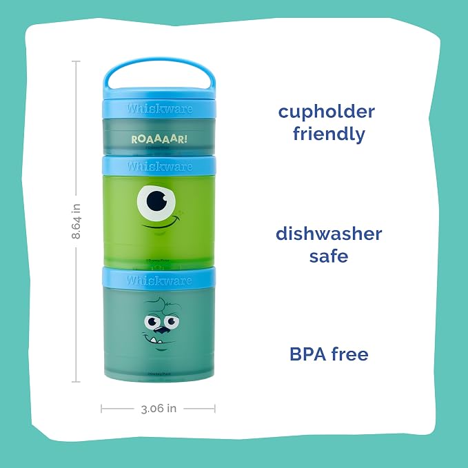 Whiskware Disney Pixar Stackable Snack Containers - Image 2