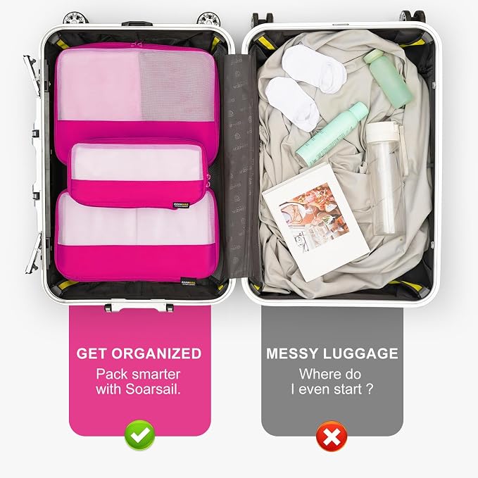 5 Set Compression Packing Cubes - Image 6