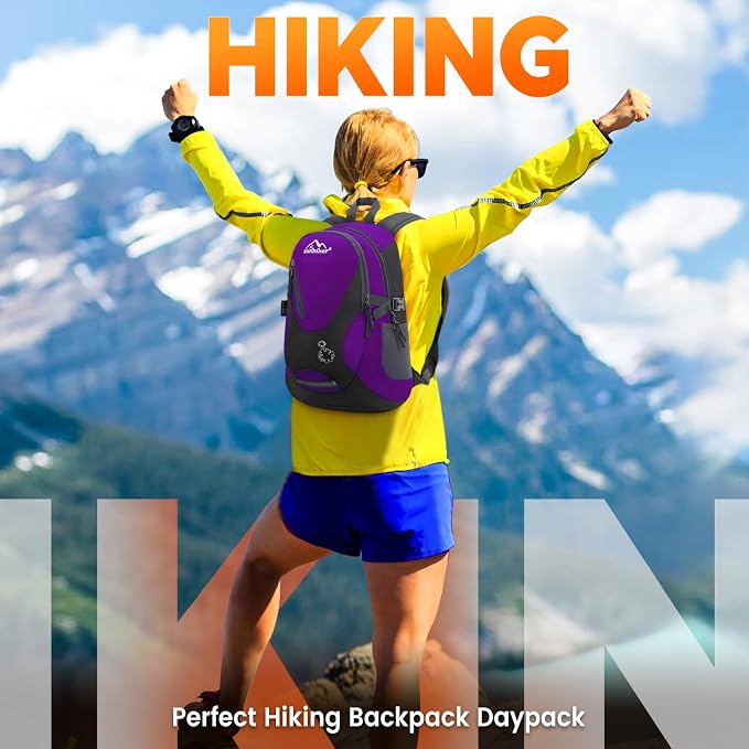 sunhiker Cycling Hiking Backpack Water Resistant Travel Backpack Lightweight - Image 6