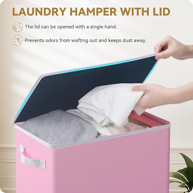 SOLEDI Slim Laundry Hamper - Image 5