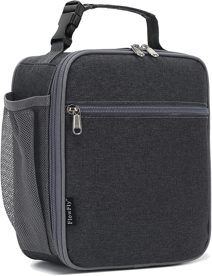 FlowFly Kids Lunch box Insulated Soft Bag Mini Cooler Back to School Thermal by FlowFly