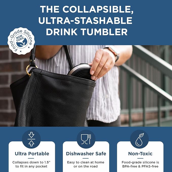 HYDAWAY 16oz Collapsible Tumbler - Image 3