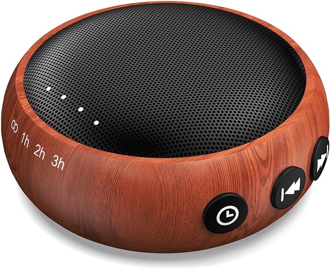 SoundMe Small Sound Machine Brown Noise Machine 30 Soothing Natural Sounds Rain by SoundMe