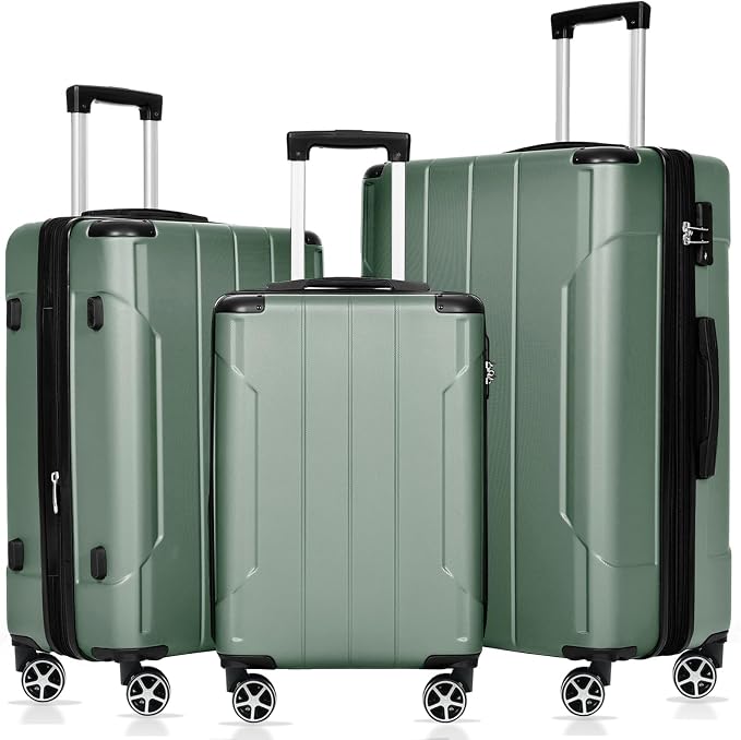 Merax Luggage Sets 3-Piece Hardshell by Merax