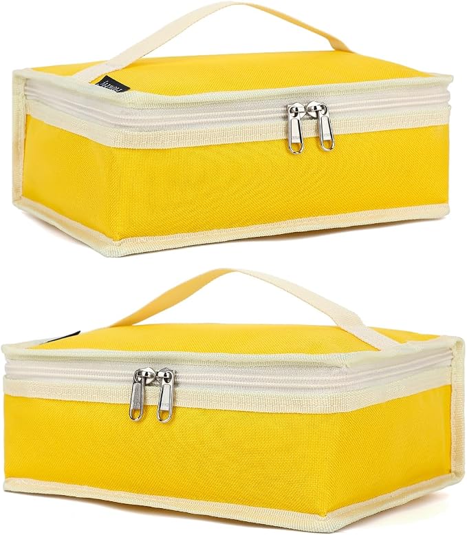 FlowFly Small Insulated Lunch box Portable Soft Bag Mini Cooler Thermal Meal - Image 7