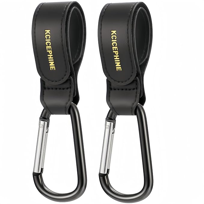 2 Pack Stroller Hooks, Stroller Straps by Kcicephine