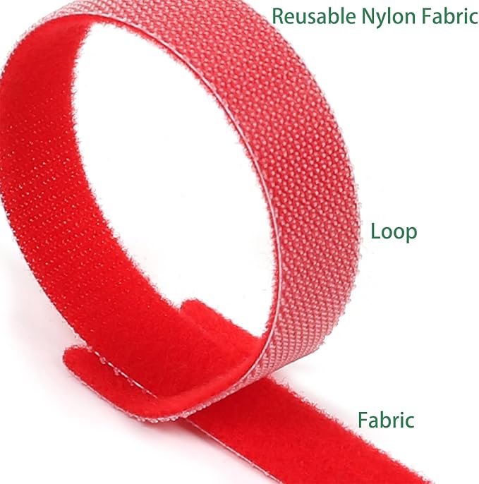 Cable Ties 180PCS, 4+6+8+10 inch Reusable Multi-Colour Cable Ties Wire Ties - Image 3