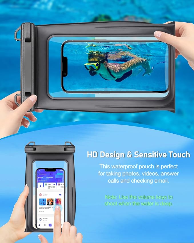 Large Waterproof Phone Pouch Universal Phone Waterproof Case - Image 6
