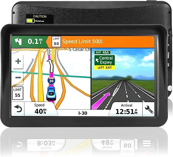 Car GPS Navigation, 2025 Map 9 inch Touch Screen Car GPS Navigation System - Image 4