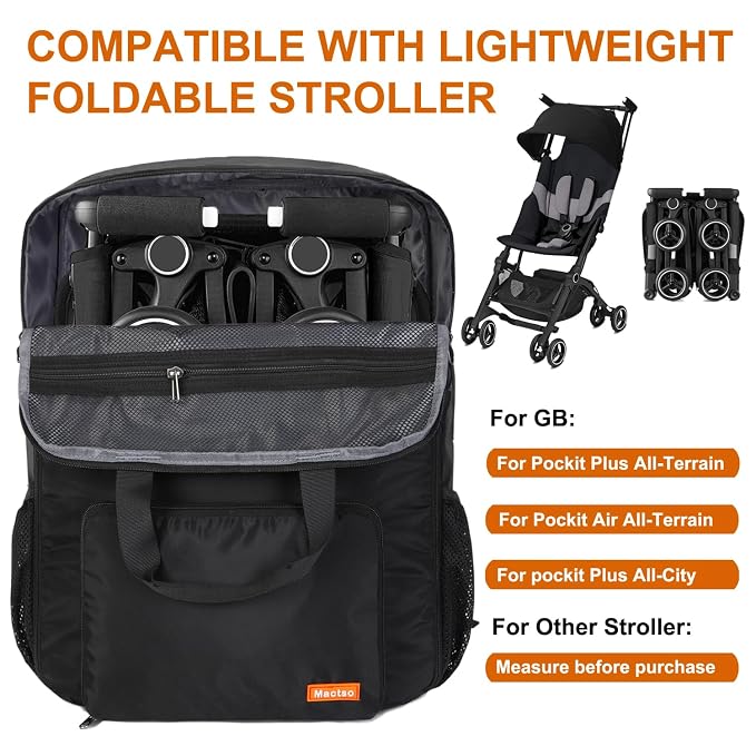 Mactso Stroller Travel Bag Compatible - Image 2