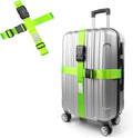 Luggage Straps with TSA Lock, Travel Belt by TravelInspira