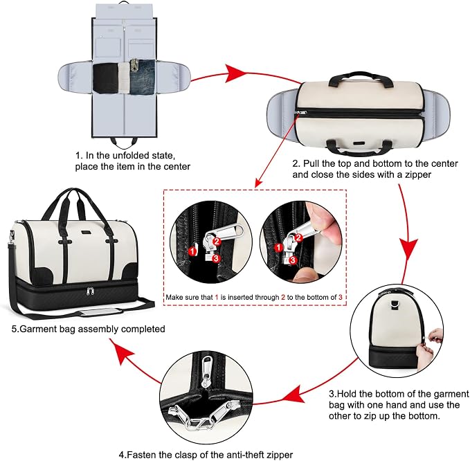 Convertible Travel Garment Bags - Image 7