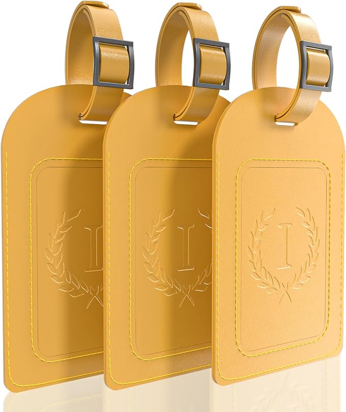 FESAS 3 Pack A-Z Alphabet Luggage Tags by Unknown