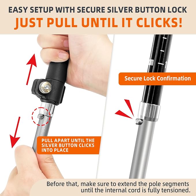 Collapsible Trekking Poles for Hiking - Image 4