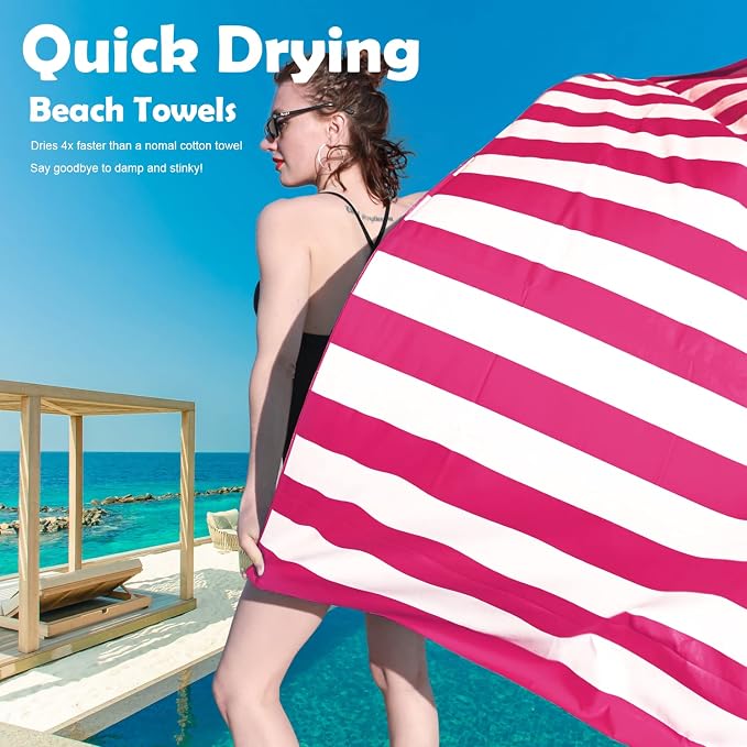 Your Choice Microfiber Quick Dry Sand-Free Beach Towel - Image 3