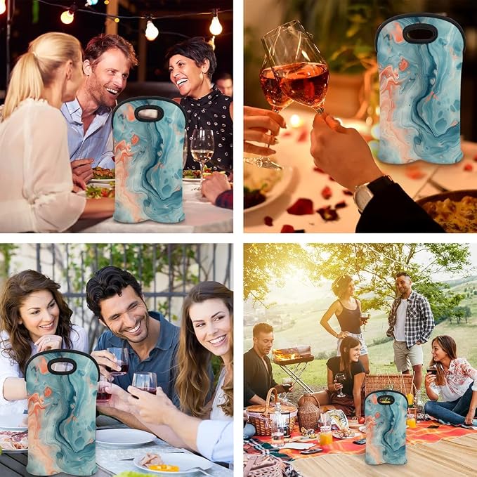 Wine Carrier Tote Personalized Bag - Image 7