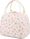 Bluboon Lunch Bag for Women Men Cute Corduroy Lunch Tote Bags Reusable by BLUBOON