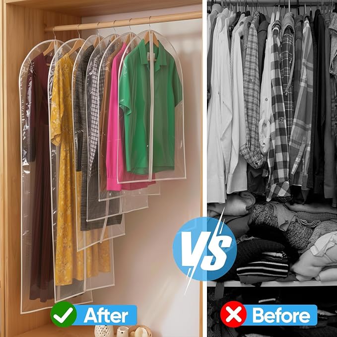 All Clear Garment Bags for Travel - Image 9