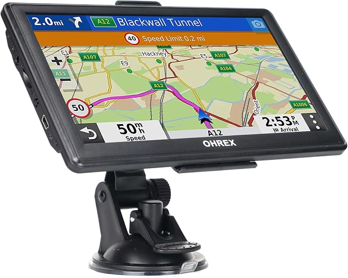 OHREX N700 GPS Navigator for Car Truck RV 2025, Truck GPS Commercial Drivers by OHREX