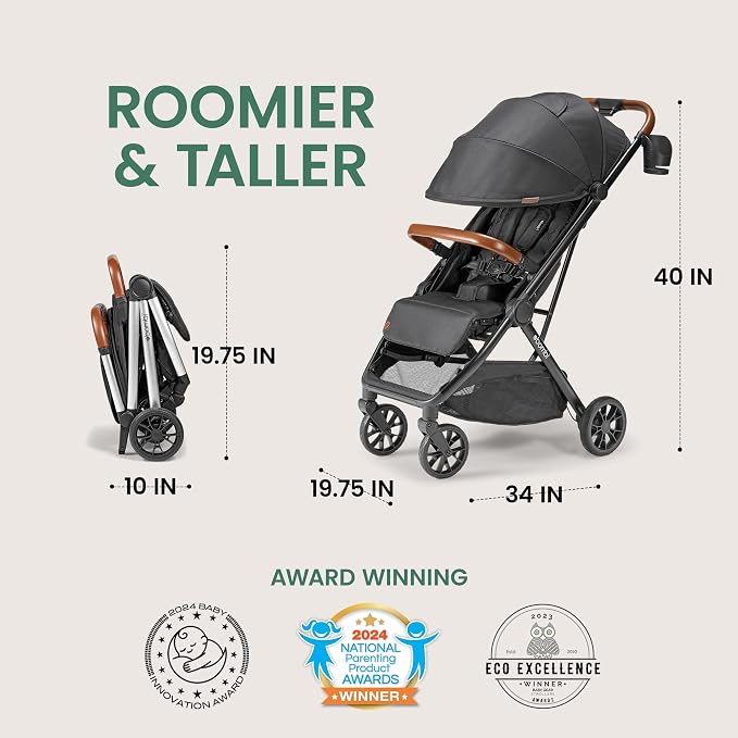 Bombi Bēbee V2 Lightweight Baby Stroller - Image 4