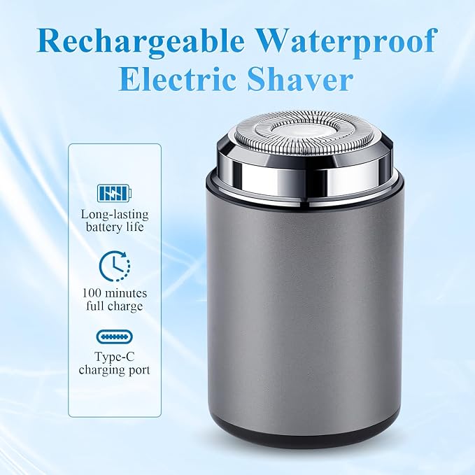 Mini Electric Shaver, Portable Mini Electric Shaver, Pocket Size - Image 4