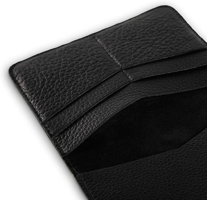 PEGAI Standard Full Grain Crazy Horse Leather Passport Holder | Custom Travel - Image 3