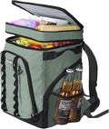 Beach Cooler Backpack for Men 36cans Insulated Backpack Cooler Lunch Bag for by iculbag