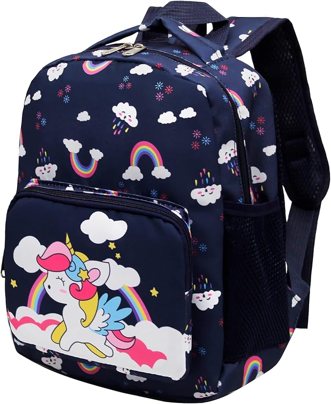 POWOFUN13 inch Kids Toddler Preschool Travel Backpack Cute Cartoon Backpack by POWOFUN